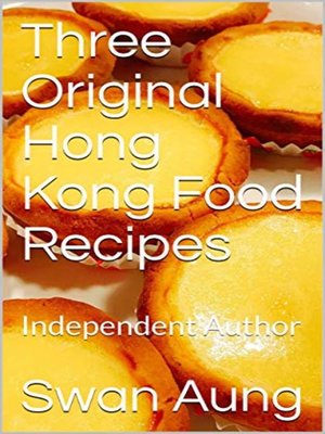 cover image of Three Original Hong Kong Food Recipes